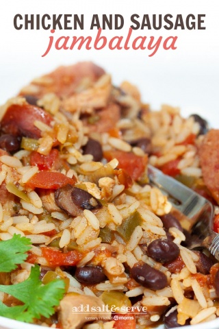 Chicken and Sausage Jambalaya – Add Salt & Serve