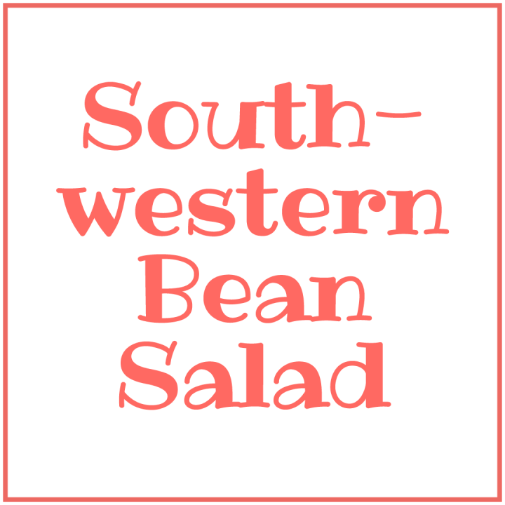 southwestern bean salad