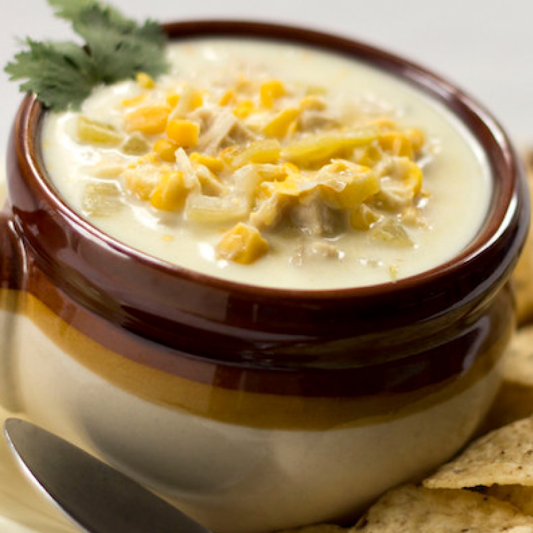 TexMex Chicken Corn Chowder Add Salt & Serve
