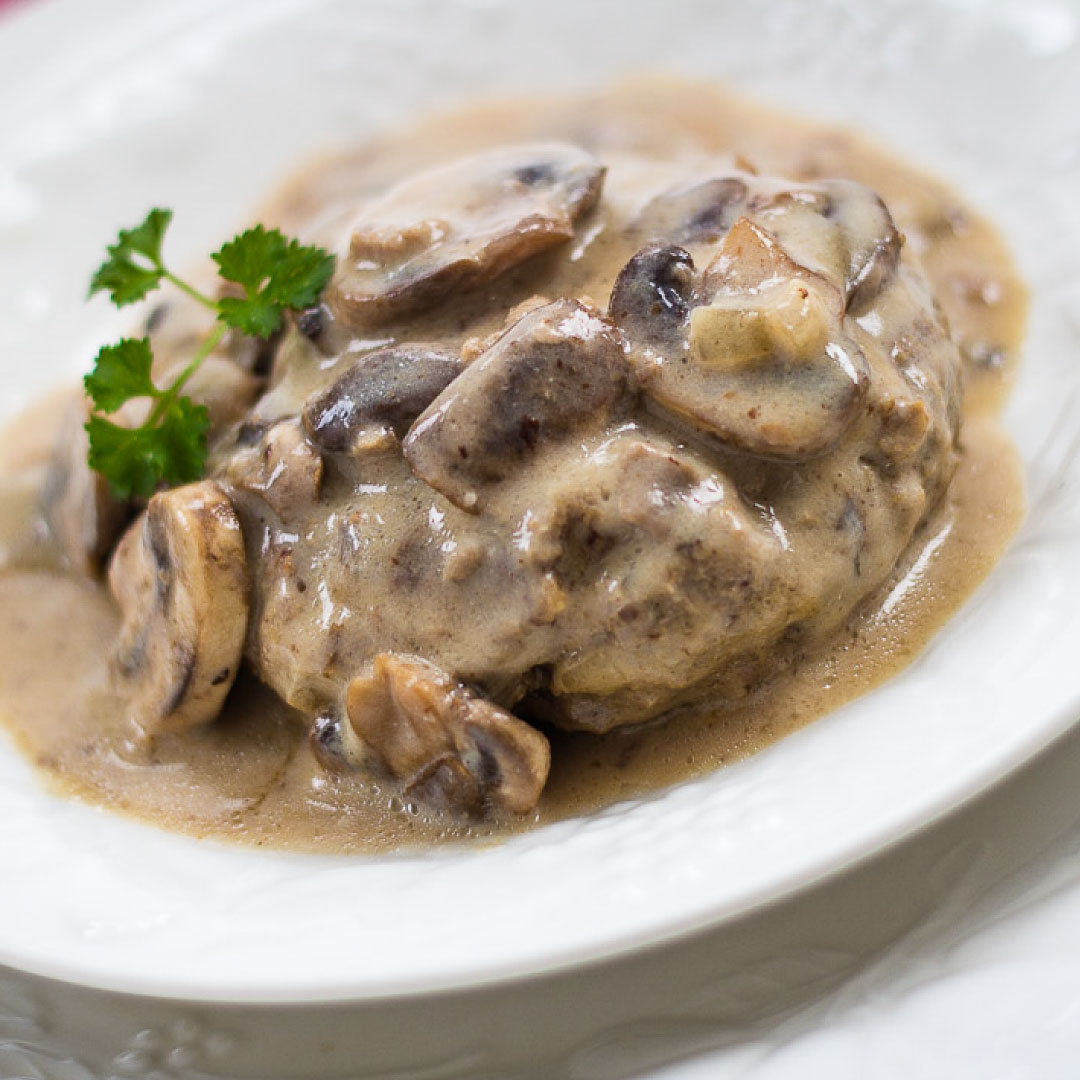 Mushroom Salisbury Steak – Add Salt & Serve
