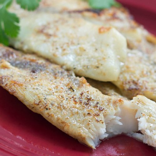 Broiled Tilapia Parmesan – Add Salt & Serve