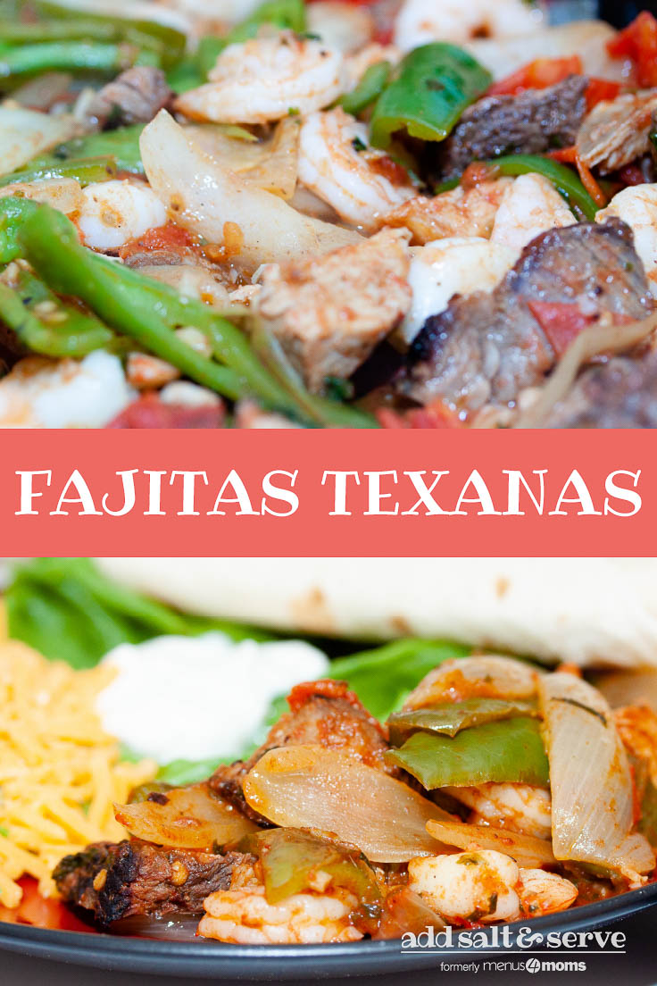 Fajitas Texanas Add Salt & Serve