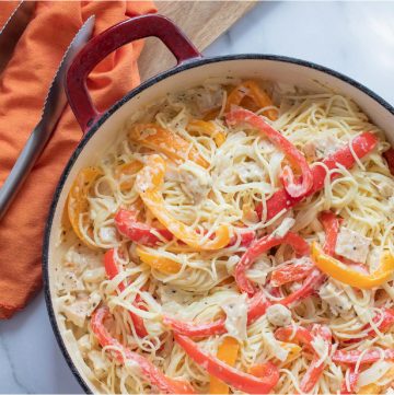 Chicken Pepper Pasta – Add Salt & Serve