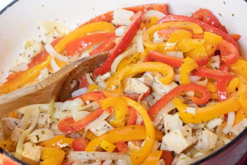 Chicken Pepper Pasta – Add Salt & Serve