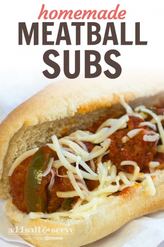 Homemade Italian Meatball Subs – Add Salt & Serve