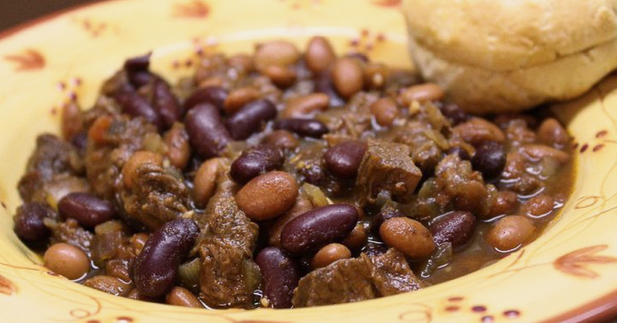Barbecue Beef & Beans Add Salt & Serve
