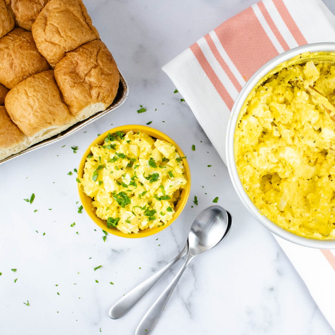 No-Peel Egg Salad (Instant Pot)