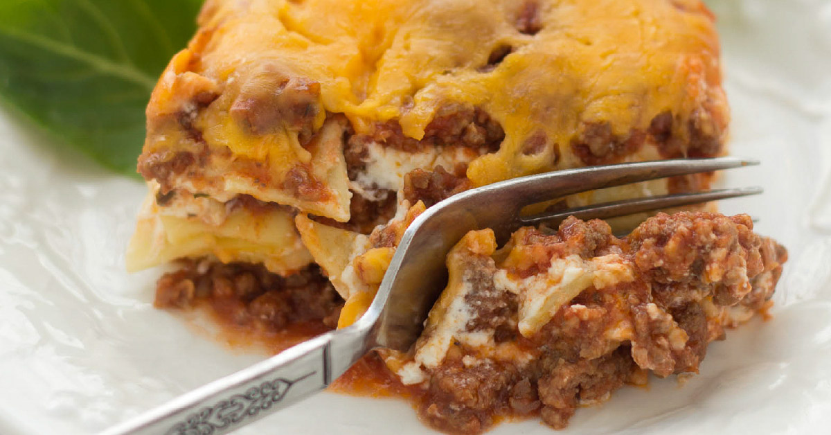 Layered Italian Beef Casserole Add Salt & Serve
