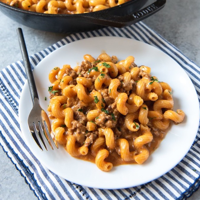 homemade hamburger helper