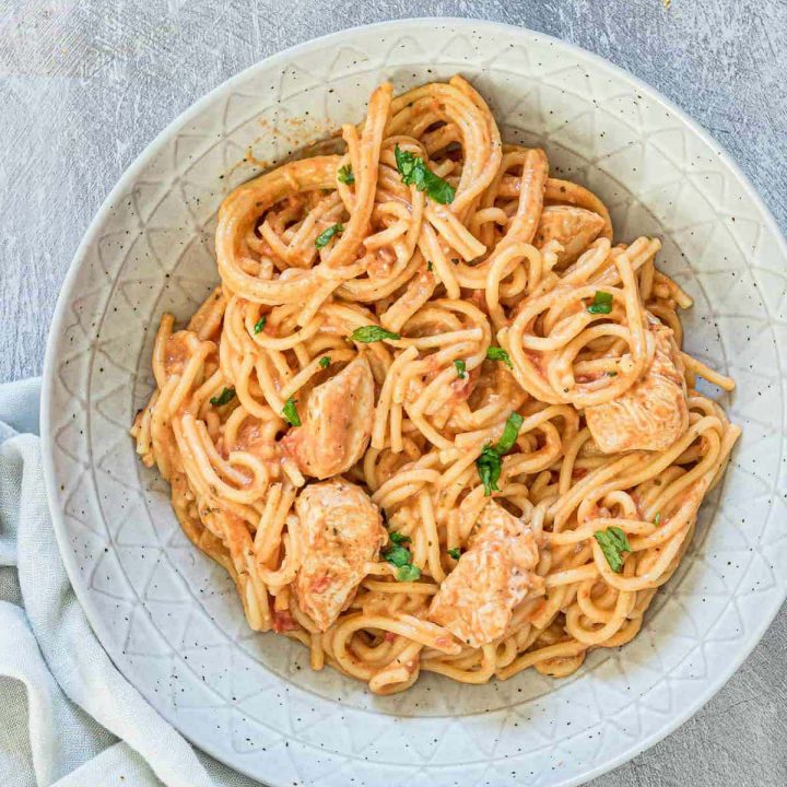 instant pot chicken spaghetti