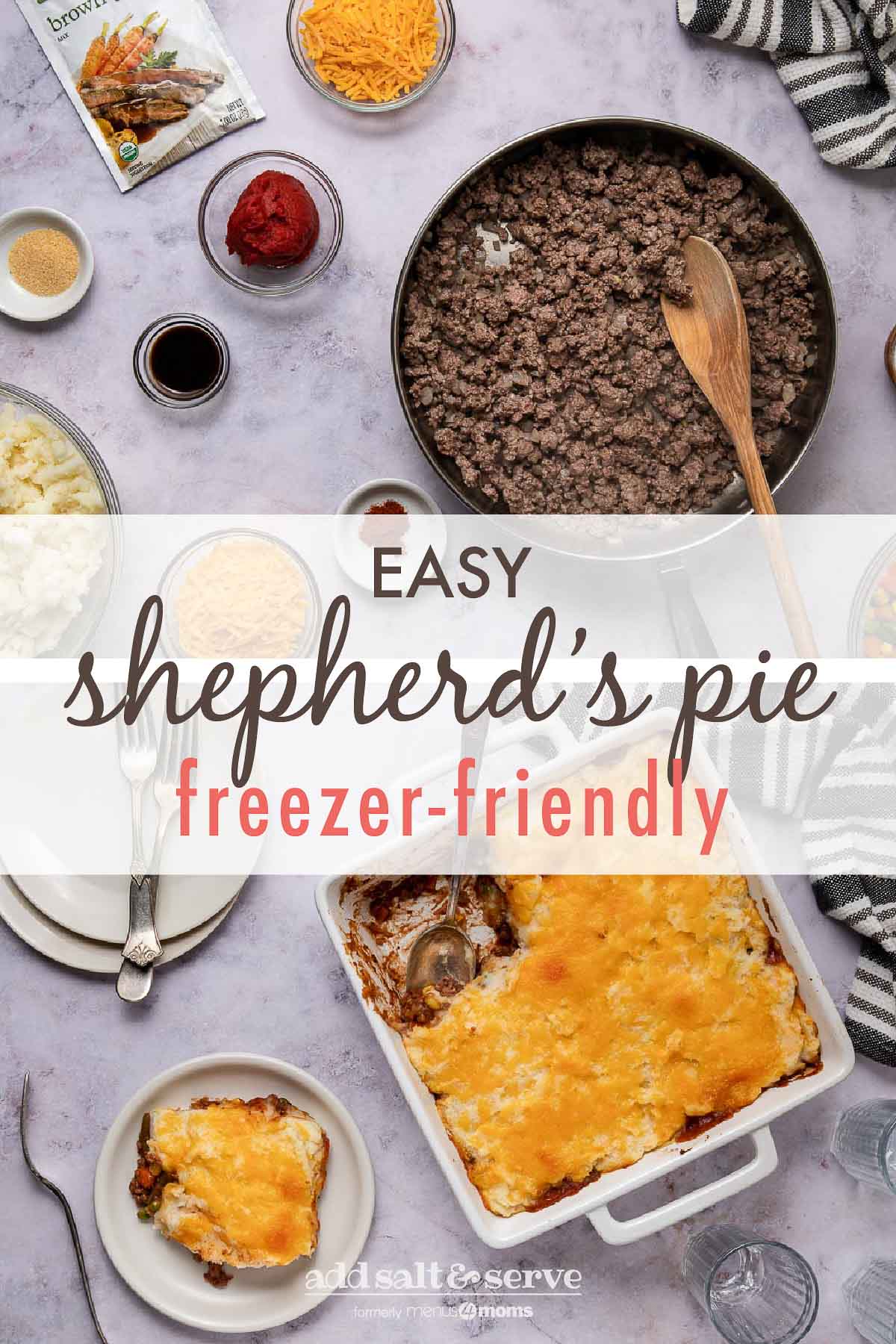 Easy Shepherd s Pie Freezer Friendly Add Salt Serve