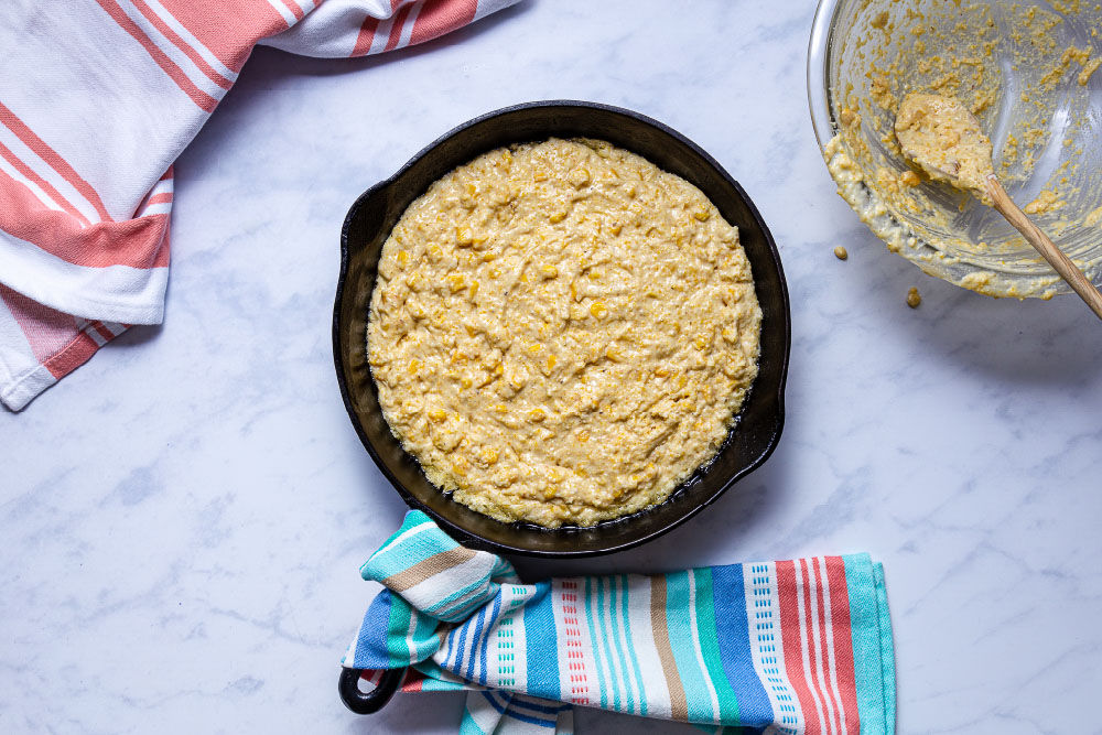 Easy Cornbread with Corn Kernels Add Salt & Serve