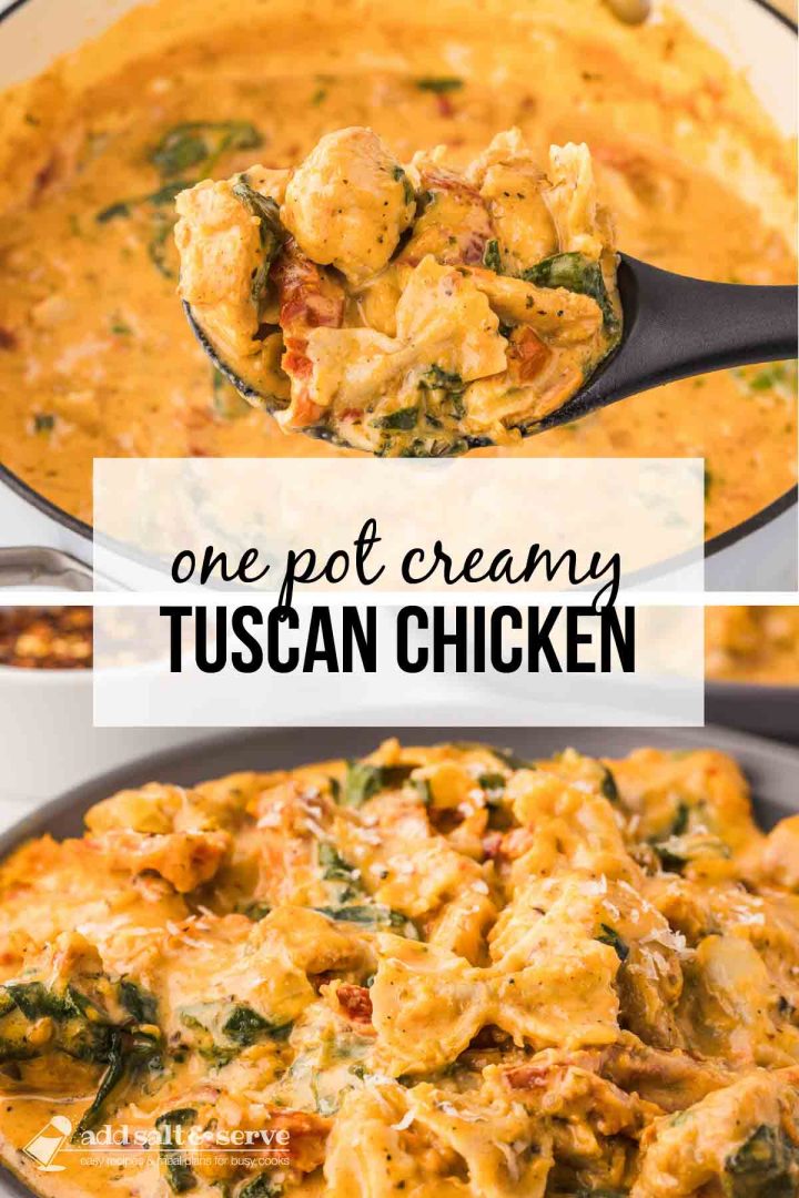 Creamy Tuscan Chicken with Sun-Dried Tomatoes