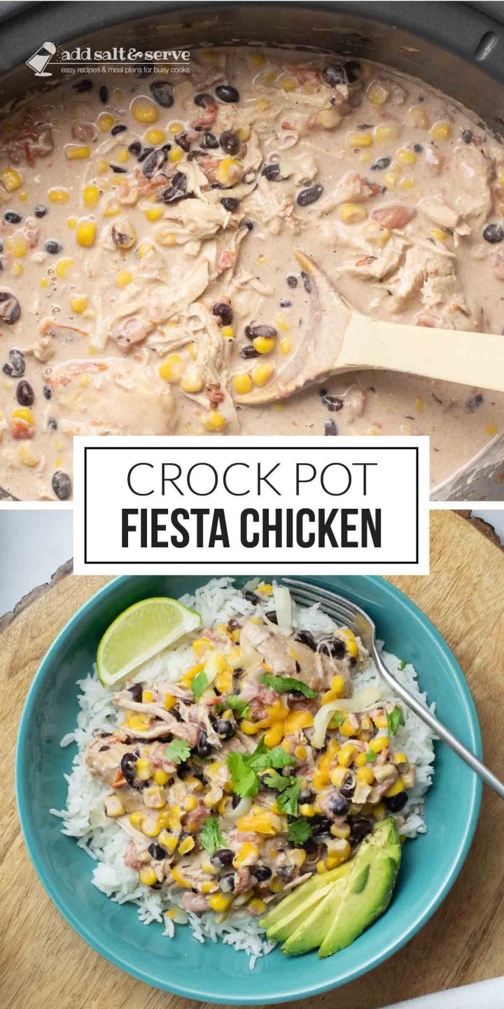 Crockpot Fiesta Chicken