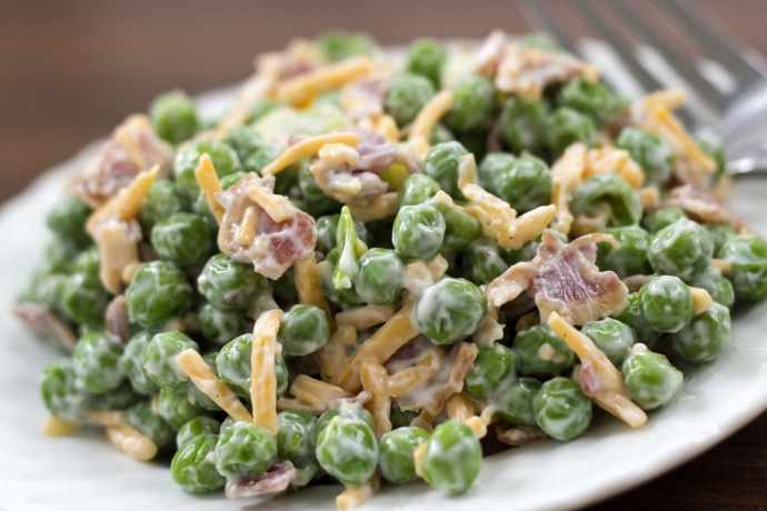 Add Salt & Serve: Seven Layer Salad With Peas